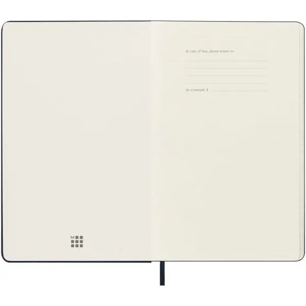 Moleskine Hardcover 12 Monate Wochenkalender L vertikal