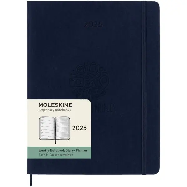 Moleskine Softcover 12 Monate Wochenkalender XL