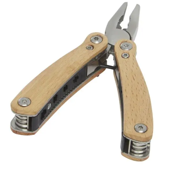 Multitool Anderson Mittelgroßes aus Holz mit 12 Funktionen