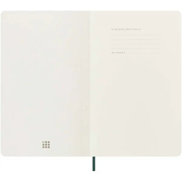 Notizbuch Moleskine 100% VEGEA® Boa Softcover L – liniert