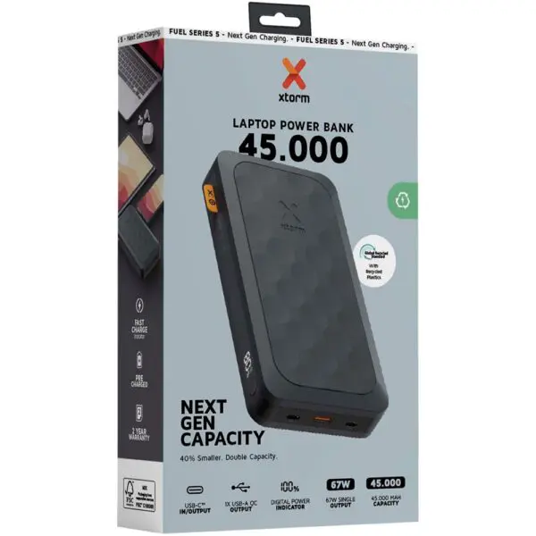 Powerbank Xtorm FS5451 Fuel-Serie 45.000 mAh 67 W