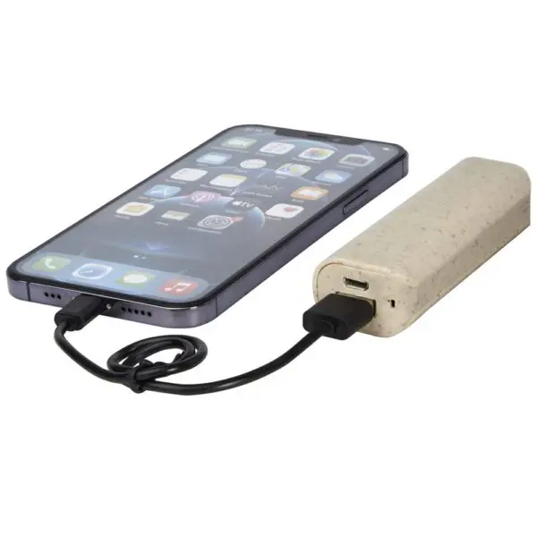 Powerbank Yoko 1200 mAh Weizenstroh