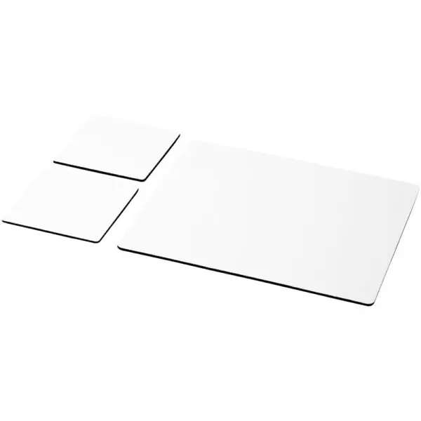 Q-Mat® Mousepad- und Untersetzer-Set 3