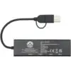 Rise USB 2.0 Hub aus recyceltem RCS Aluminium