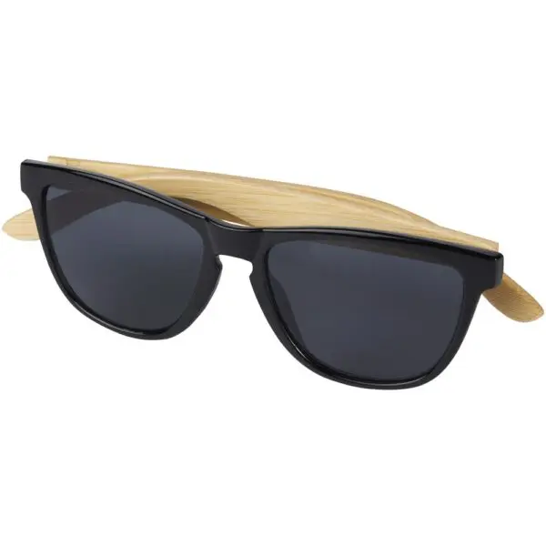 Sonnenbrille Sun Ray Ocean Bound aus Kunststoff und Bambus