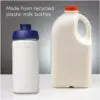 Sportflasche Baseline 500 ml recycelt mit Klappdeckel