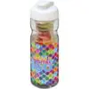 Sportflasche H2O Active® Base 650 ml mit Klappdeckel und Infusor