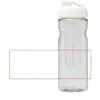 Sportflasche H2O Active® Base 650 ml mit Klappdeckel und Infusor