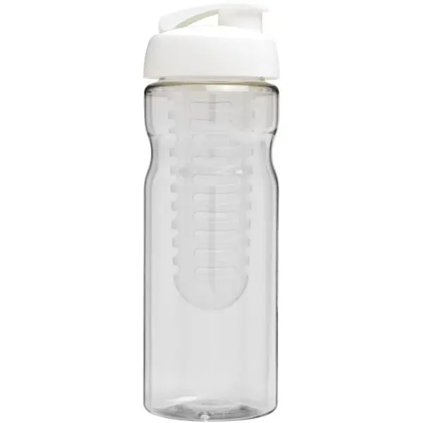 Sportflasche H2O Active® Base 650 ml mit Klappdeckel und Infusor