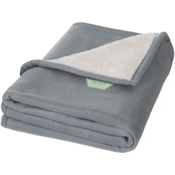 Springwood Decke aus weichem Fleece und Sherpa-Plaid