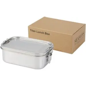 Titan Lunchbox aus recyceltem Edelstahl