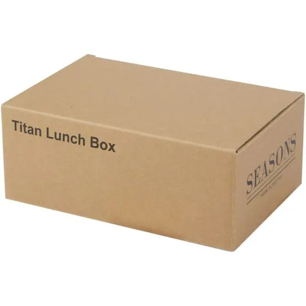 Titan Lunchbox aus recyceltem Edelstahl