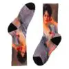 Bedruckte Socken mit Polyester