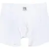 Unifarbene Boxershorts aus Baumwolle mit Logo