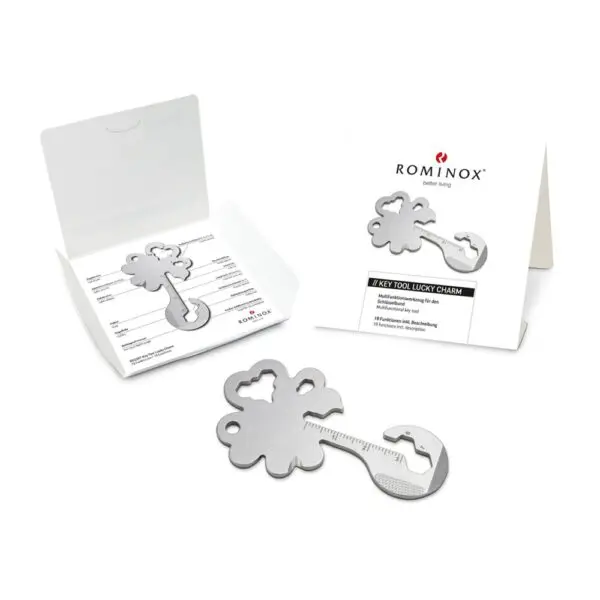 ROMINOX® Key Tool // Lucky Charm - 19 functions (Kleeblatt Glücksbringer)