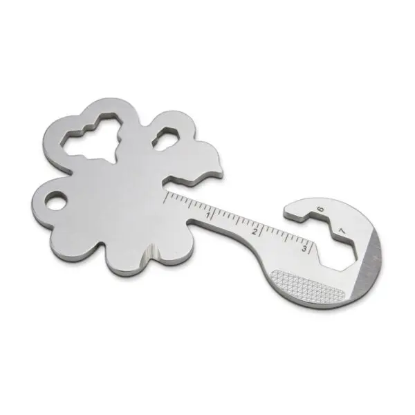 ROMINOX® Key Tool // Lucky Charm - 19 functions (Kleeblatt Glücksbringer)