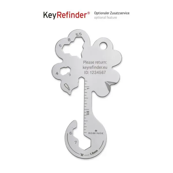 ROMINOX® Key Tool // Lucky Charm - 19 functions (Kleeblatt Glücksbringer)