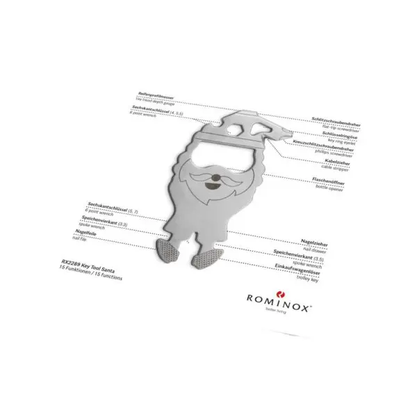 ROMINOX® Key Tool // Santa - 15 functions (Weihnachtsmann)