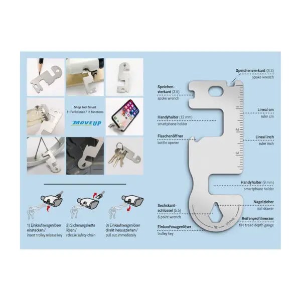 ROMINOX® Shop Tool // Smart - 11 Funktionen