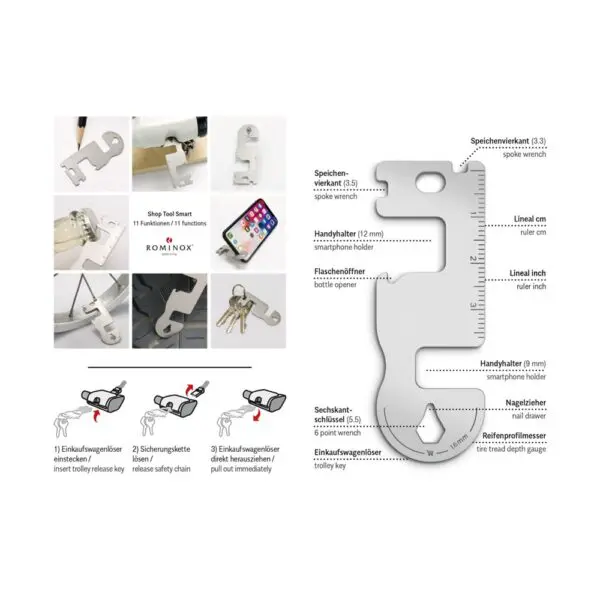 ROMINOX® Shop Tool // Smart - 11 Funktionen