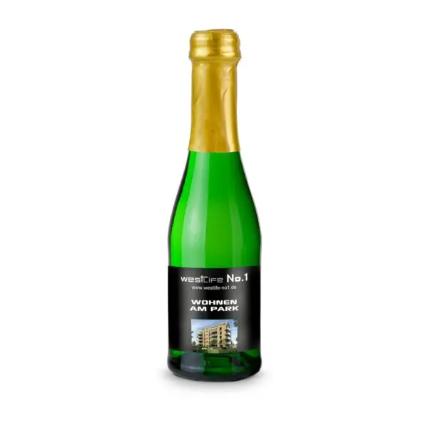 Sekt Cuvée Piccolo – Flasche grün, 0,2 l