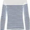 Kariban Damen-Marineshirt Langarm