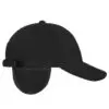 Cap 6 Panel Fleece with Earflaps