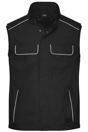 Workwear Softshell Light Vest - SOLID