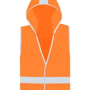 Korntex - Kids´ Hooded Hi-Vis Safety Vest Odense