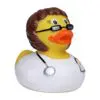 Quietsche-Enten-Doktor-Brünette