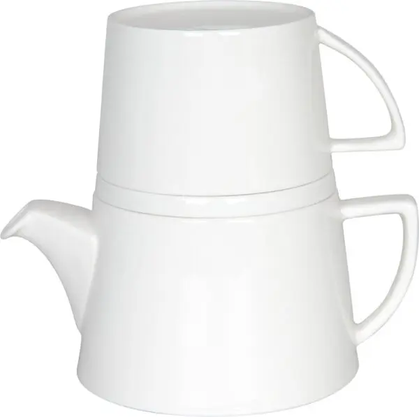 Tasse KÖNITZ Fine Bone China Tekanne KCB976 "Tea for You" mit Sieb, Deckel und