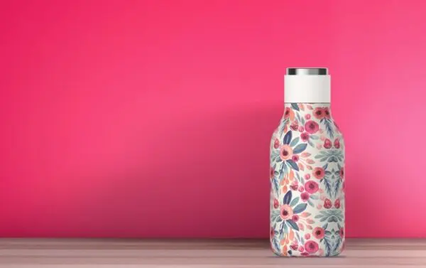 ASOBU URBAN Isoliertrinkflasche SBV24 FLORAL