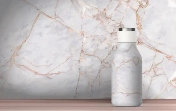 ASOBU URBAN Isoliertrinkflasche SBV24 MARBLE