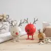 Hoptimist Medium Reindeer Bumble Braun