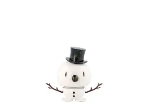 Hoptimist Medium Snowman Weiss Blau