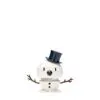 Hoptimist Small Snowman Weiss Blau