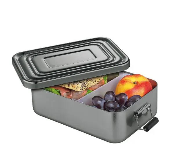 Küchenprofi Lunchbox klein Aluminium anthrazit