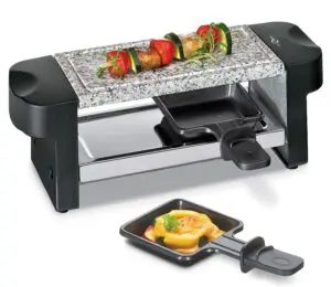 Küchenprofi Raclette HOT STONE DUO schwarz