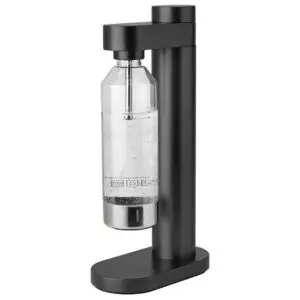 Stelton Brus Wassersprudler black metallic