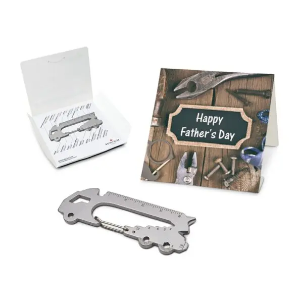 ROMINOX® Key Tool im Motiv-Mäppchen Happy Father's Day