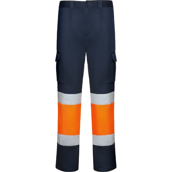 NAVY/FLUOR ORANGE