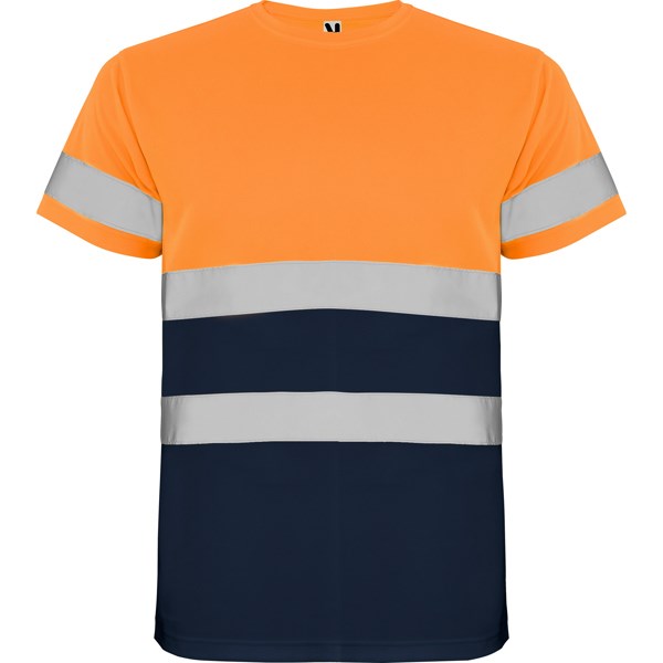 NAVY/FLUOR ORANGE