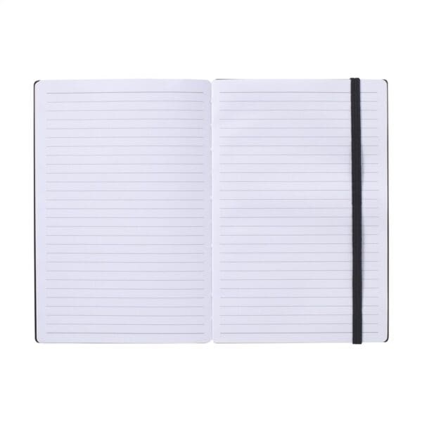 Bamboo Journal Naked Spine Notebook Black A5