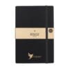 Bamboo Journal Naked Spine Notebook Black A5