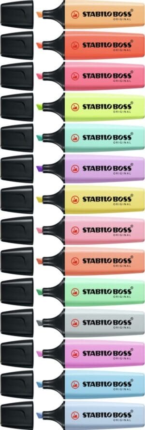 STABILO BOSS ORIGINAL Pastel Leuchtmarkierer