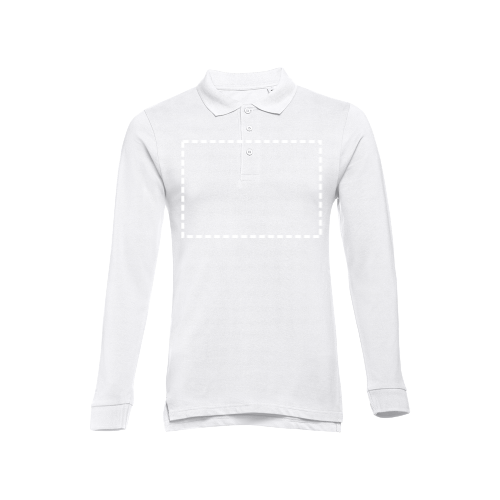 Brust (Langarm-Poloshirt)