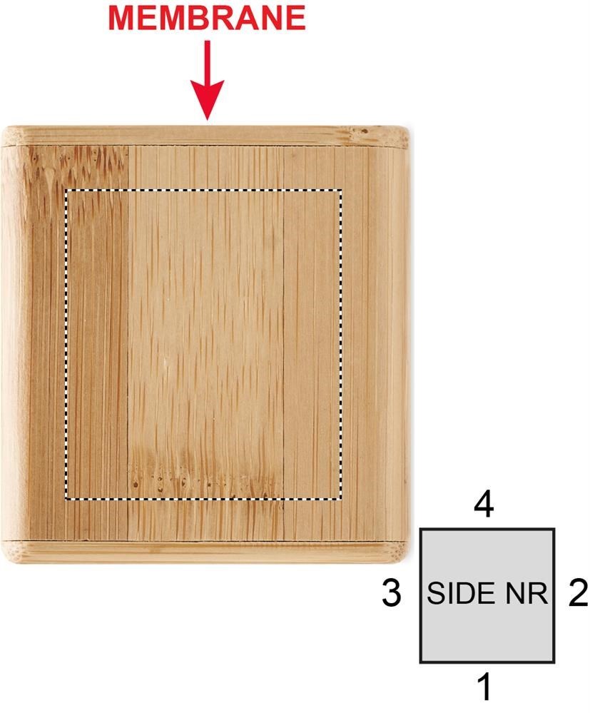 SPEAKER 1 SIDE 1 (max 40 x 45 mm)