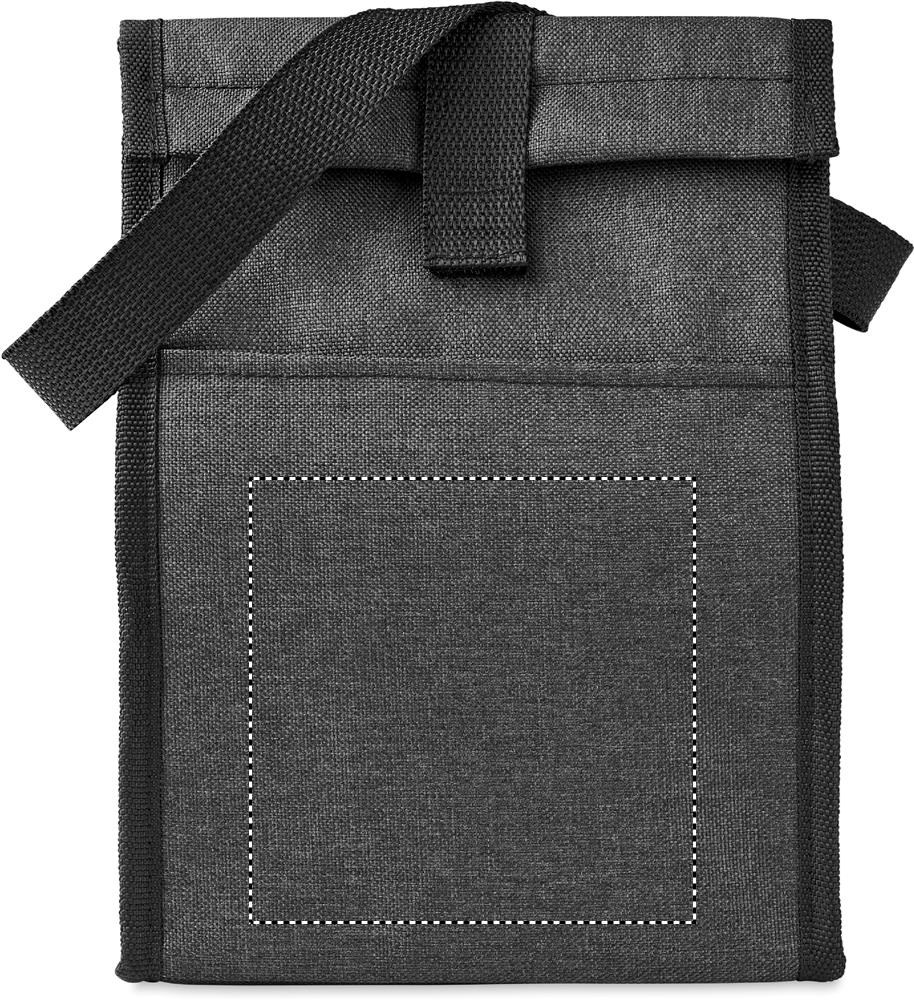 FRONT POCKET (max 120 x 120 mm)