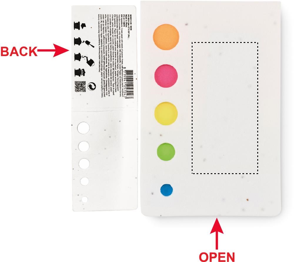 FRONT (max 25 x 50 mm)