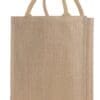 Jute-Blocktasche M Natural